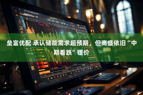 垒富优配 承认储能需求超预期，但高盛依旧“中期看跌”锂价