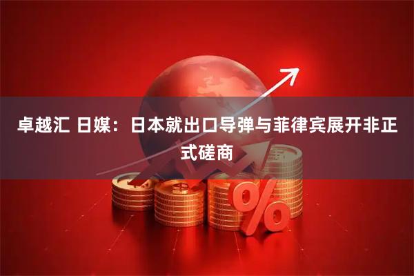 卓越汇 日媒：日本就出口导弹与菲律宾展开非正式磋商