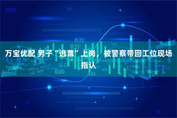 万宝优配 男子“逃票”上岗，被警察带回工位现场指认