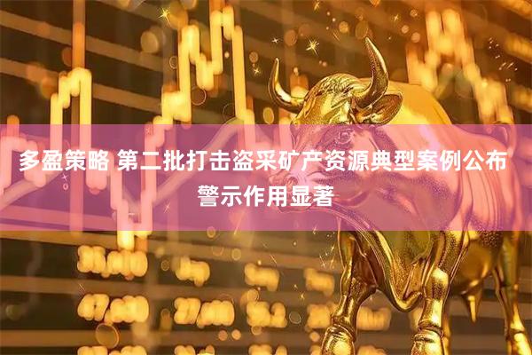 多盈策略 第二批打击盗采矿产资源典型案例公布 警示作用显著
